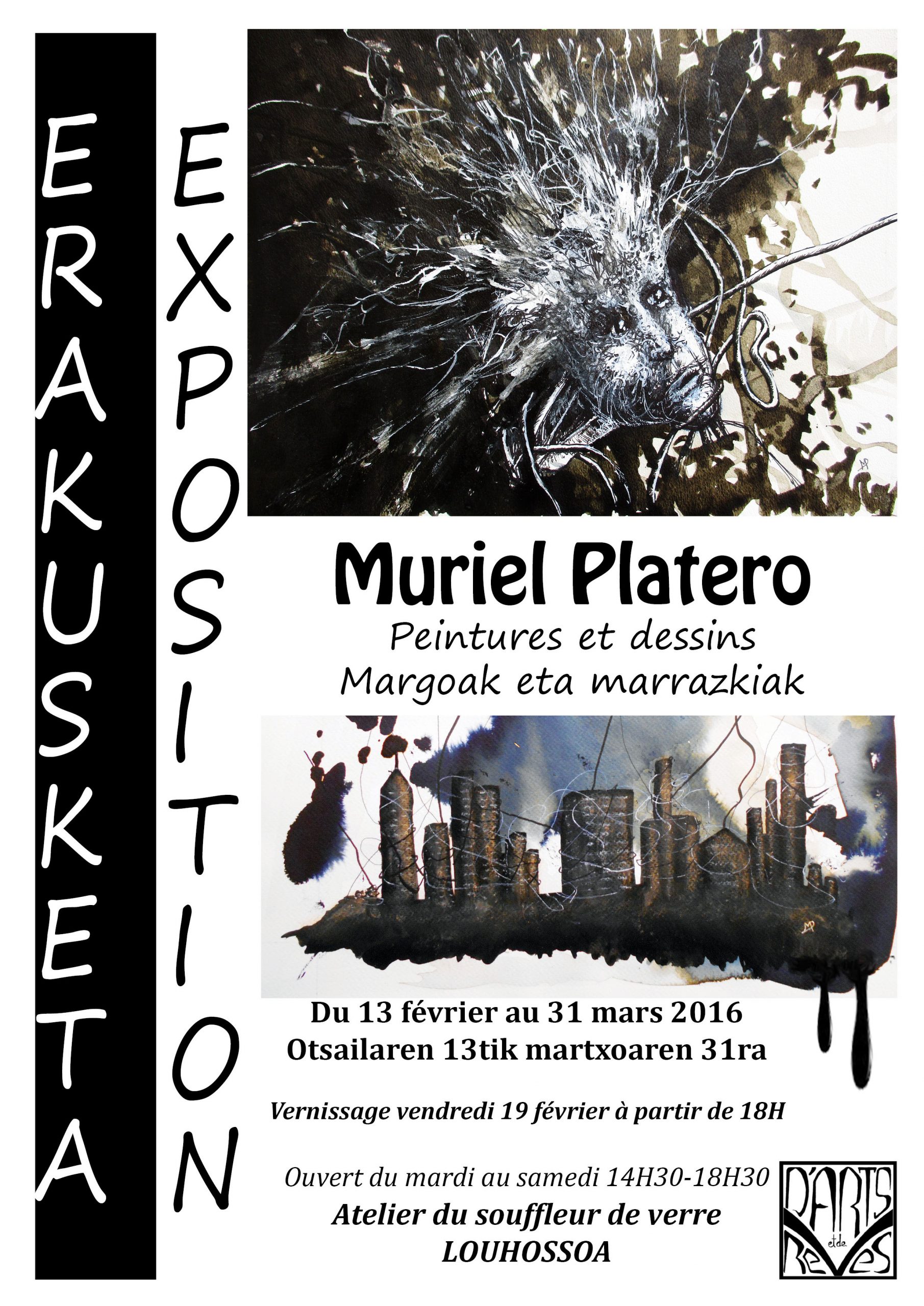affiche expo Luhuson